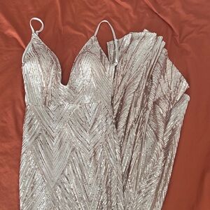 Sequin Evening Gown